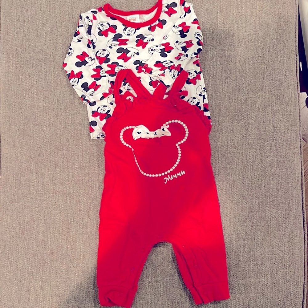 Disney Baby Minnie Mouse 2 Piece Outfit